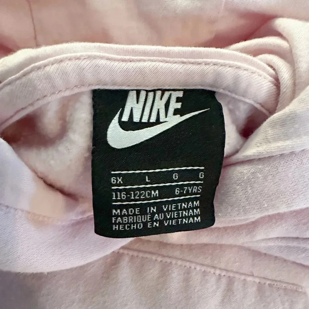 Nike | Girls’ Pale Pink Hoodie (6X) 💕 - Picture 3 of 3